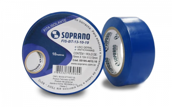 FITA ISOLANTE AZUL FIS-BT-13-10-18 - Soprano