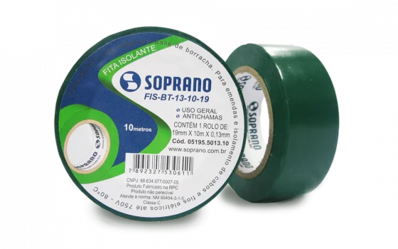 FITA ISOLANTE VERDE FIS-BT-13-10-18 - Soprano