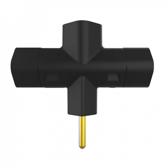 PLUGUE T 2P 10A 250V PT - Soprano