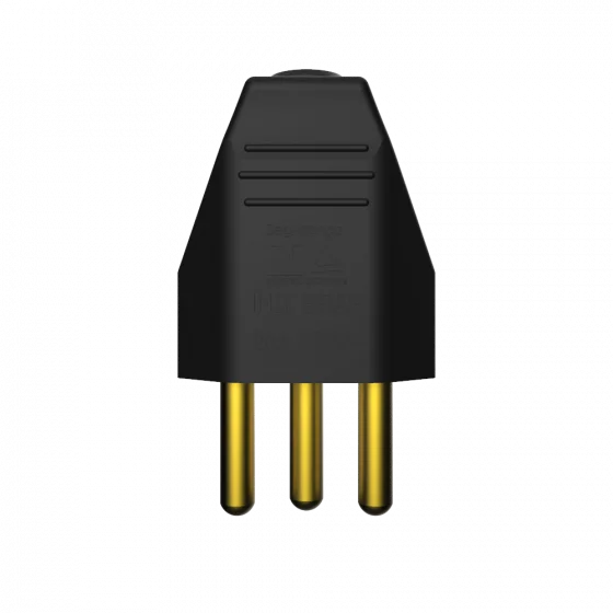 PLUGUE MACHO 2P+T 20A 250V PT - Soprano