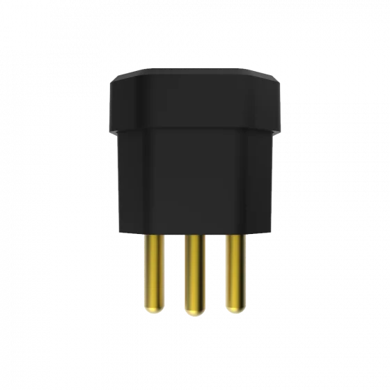 PLUGUE MACHO 90GRAUS 2P+T 20A PT - Soprano