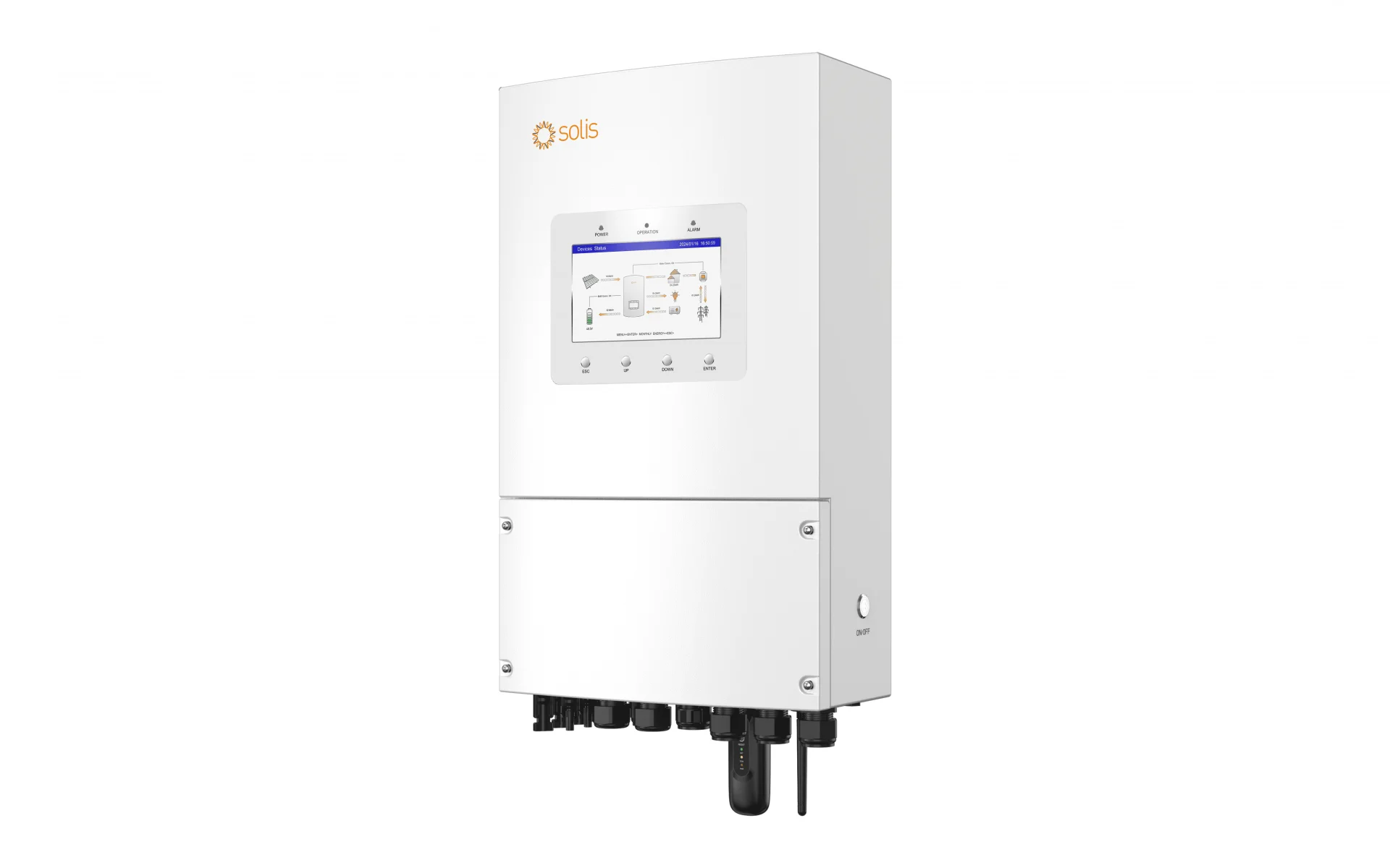 INVERSOR HIBRIDO MONOFASICO 8KW 220V S6PLUS SOLIS - Soprano