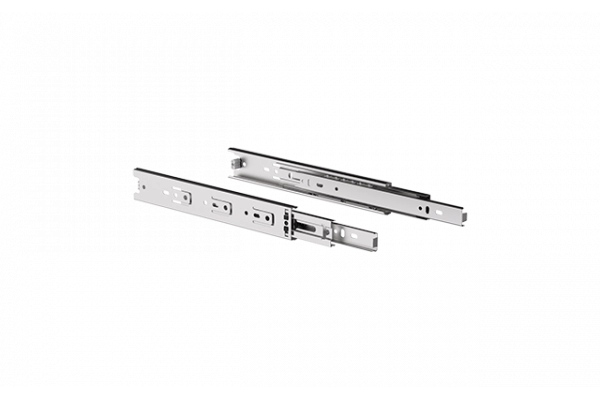 CORREDIÇA TELESCÓPICA LARGA 35KG 42X250MM ZINCO BRANCO