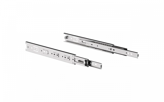 CORREDICA TELESCOPICA LARGA 42X300MM ZINCO BRANCO - Soprano