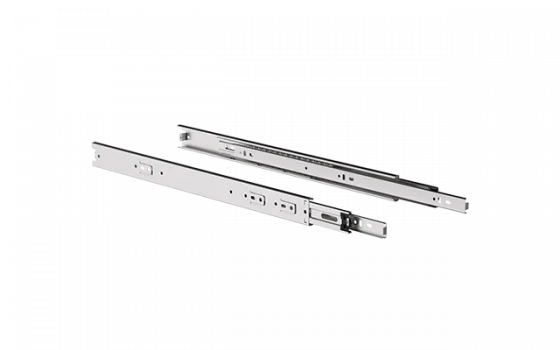 CORREDICA TELESCOPICA LARGA 42X500MM ZINCO BRANCO - Soprano