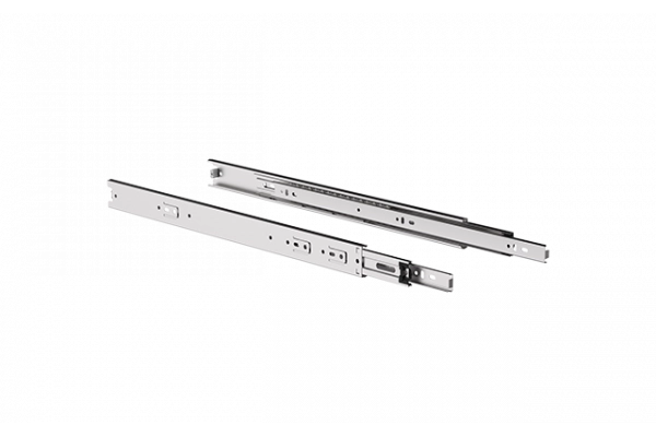 CORREDIÇA TELESCÓPICA LARGA 35KG 42X500MM ZINCO BRANCO