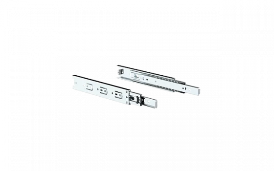 CORREDICA TELESCOPICA LARGA 42X400MM ZINCO BRANCO - Soprano