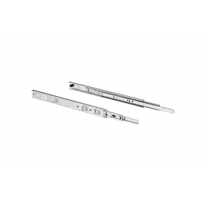 CORREDIÇA TELESCÓPICA LARGA 40KG 42X500MM ZINCO BRANCO