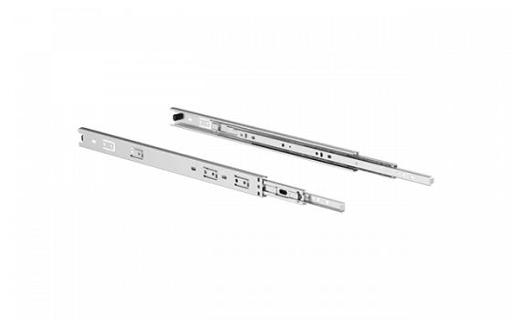 CORREDICA TELESCOPICA LARGA 42X550MM ZINCO BRANCO - Soprano