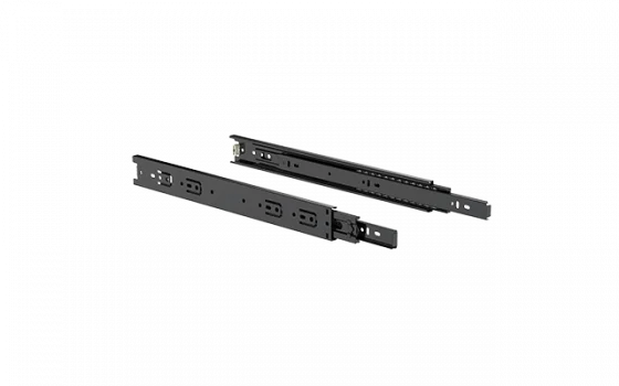 CORREDICA TELESCOPICA LARGA 45X400MM PRETA - Soprano
