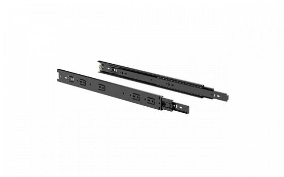 CORREDICA TELESCOPICA LARGA 45X500MM PRETA - Soprano