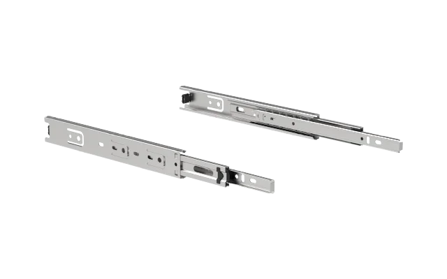 CORREDICA TELESCOPICA LIGHT 35X250MM ZINCO BRANCO - Soprano