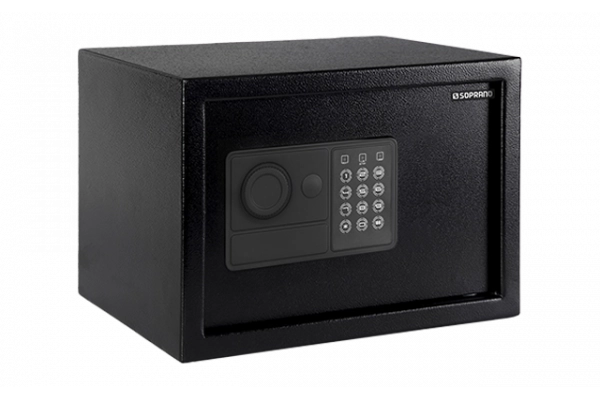COFRE DIGITAL 350X250X250MM PRETO