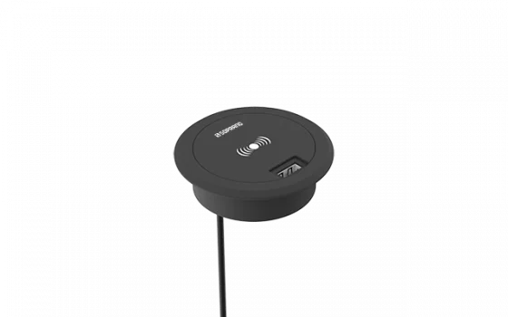 CARREGADOR SEM FIO DE EMBUTIR PARA MOVEIS 5W - Soprano