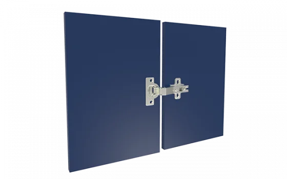 DOBRADICA 45 35X11,5MM S/ PISTAO SLIDE ON H2 - Soprano