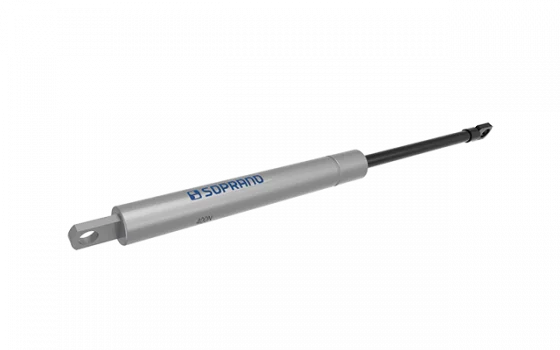 PISTAO PARA CAMA BAU 400N CINZA - Soprano