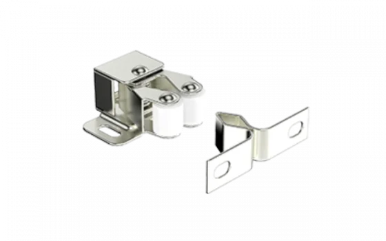 FECHO ROLETE DUPLO ZINC BRANCO - Soprano