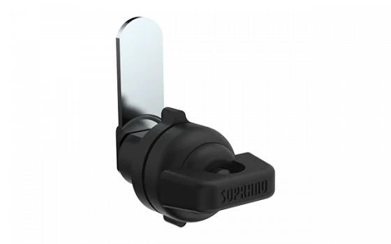 FECHO PORTA CADEADO POLIMERO PRETO - Soprano