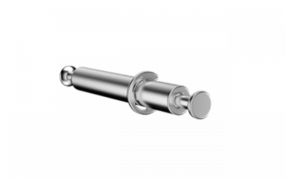 HASTE DUPLA SOPFIX P/CHAPA ESP 18MM ZINCO BRANCO - Soprano