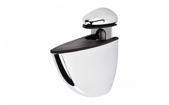 SUPORTE PRATELEIRA ECO PEQUENO REG 0-15MM CROMADO - Soprano