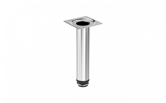 PE PARA MOVEIS REDONDO 150MM CROMADO - Soprano