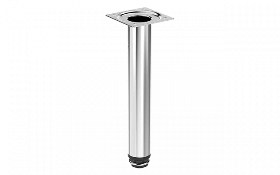 PE PARA MOVEIS REDONDO 200MM CROMADO - Soprano