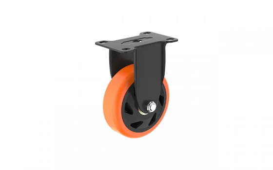 RODIZIO SEMI INDUSTRIAL 4 POL COM CHAPA FIXA - Soprano