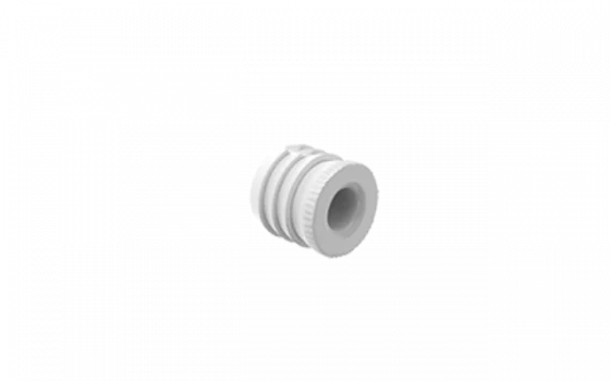 BUCHA POLIMERO M6 X 10MM NATURAL - Soprano