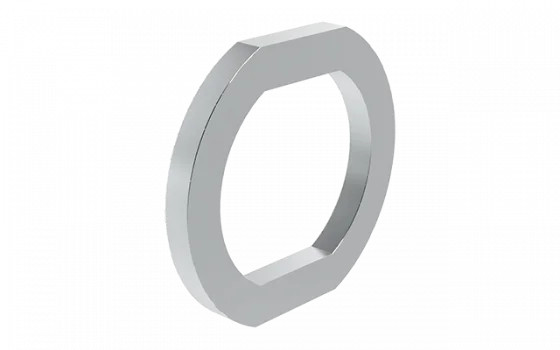 DISTANCIADOR FECHO PORTA CADEADO ZINC BRANCO - Soprano