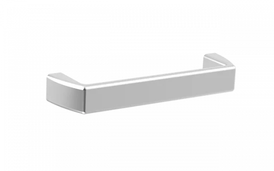PUXADOR U 96MM RETANGULAR CROMADO - Soprano