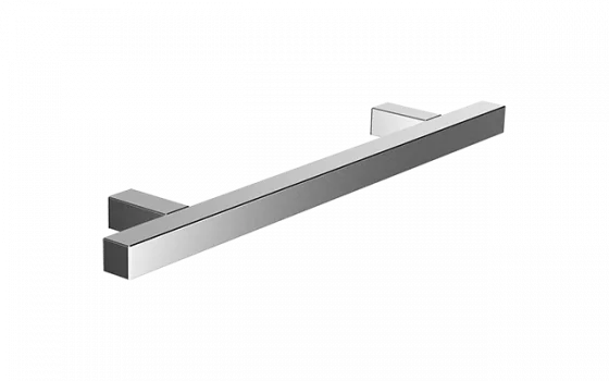 PUXADOR BIATA 128 MM HASTE QUADRADO INOX ESCOVADO - Soprano