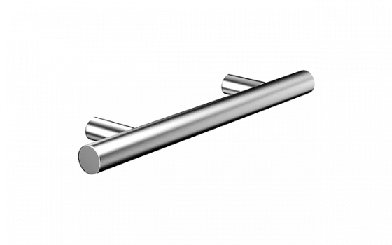 PUXADOR DISIA 96 MM HASTE REDONDO INOX ESCOVADO - Soprano