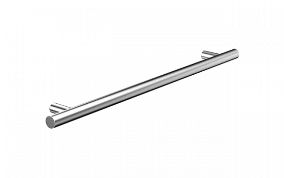 PUXADOR DISIA 256 MM HASTE REDONDO INOX ESCOVADO - Soprano