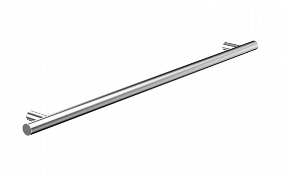PUXADOR DISIA 352 MM HASTE REDONDO INOX ESCOVADO - Soprano