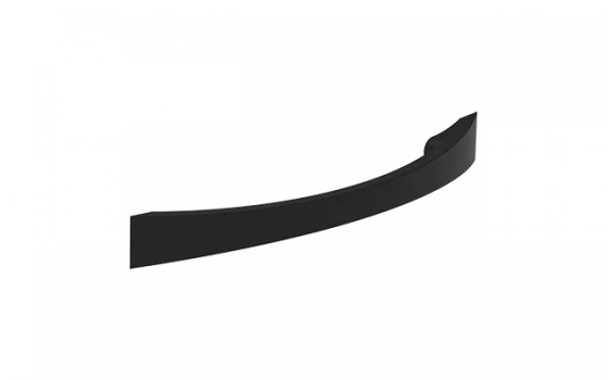 PUXADOR BRASSI 96 MM ALCA PRETO - Soprano