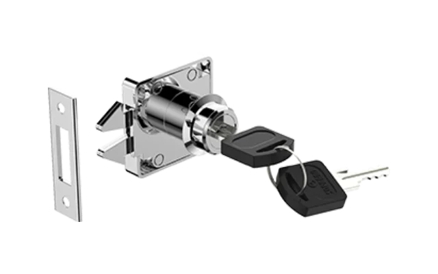FECHADURA 0202 P/PORTA CORRER 50 22MM CROMADO
