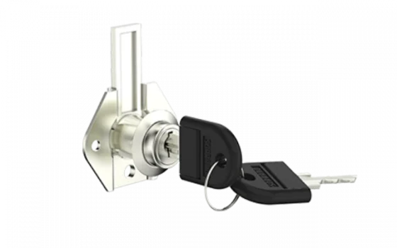 FECHADURA PARA GAVETA 7861 22MM LINGUETA LONGA CHAVE ESCAMOTEÁVEL