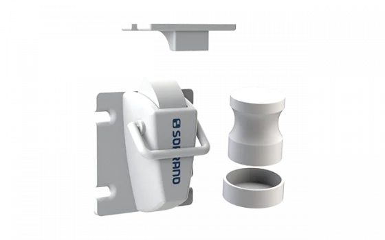 FECHADURA PARA MOVEIS MAGNETICA INVISIVEL BRANCA - Soprano