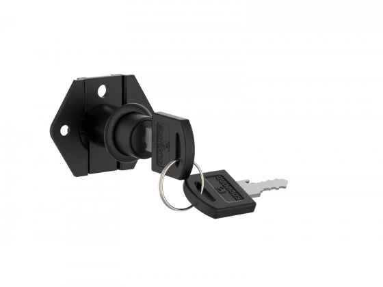 FECHADURA 2861 P/GAVETA 31MM PRETA - Soprano