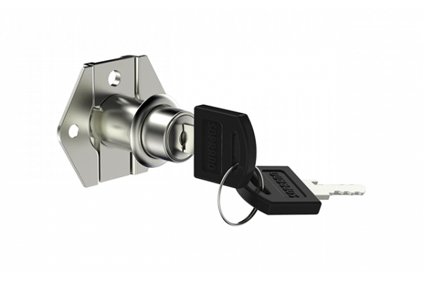 FECHADURA PARA GAVETA 2861 31MM NÍQUEL
