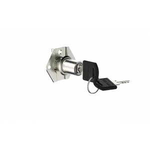 ハローHSG2405BKA FECHADURA PARA GAVETA 4861 22MM SEGREDOS IGUAIS NÍQUEL