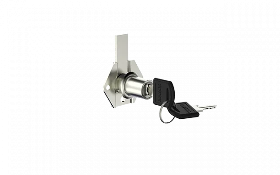 FECHADURA PARA GAVETA 1861 31MM LINGUETA LONGA NIQUEL