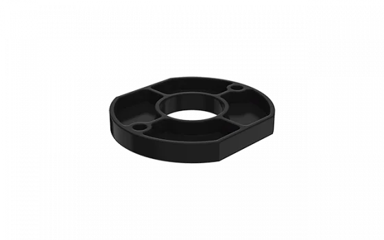 DISTANCIADOR 5MM P/FECHADURA PRETO - Soprano