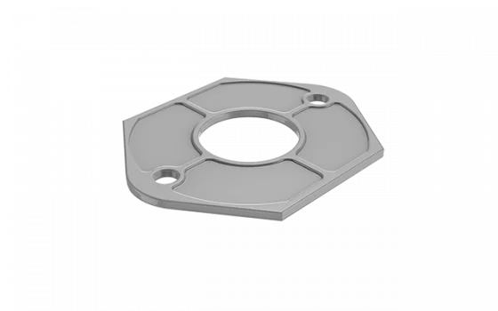 DISTANCIADOR 1,5MM P/FECHADURA CINZA - Soprano