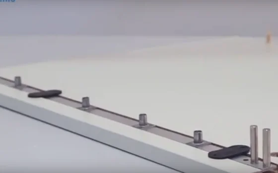 BARRA DE TRAVAMENTO 1500MM 2 PINOS PRATA - Soprano
