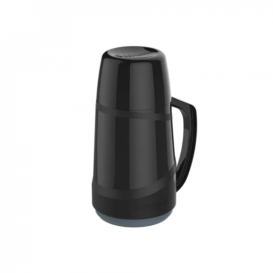 GARRAFA TERMICA CRISTAL 500ML PRETA - Soprano
