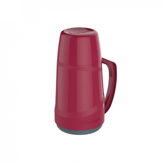 GARRAFA TERMICA CRISTAL 500ML VERMELHA - Soprano