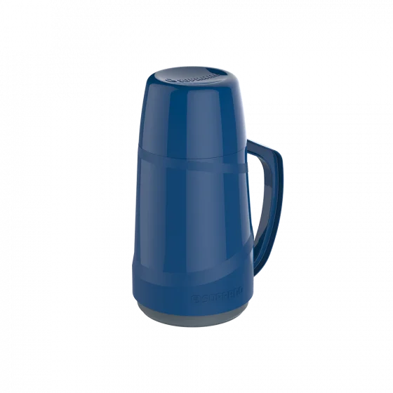 GARRAFA TERMICA CRISTAL 500ML AZUL - Soprano