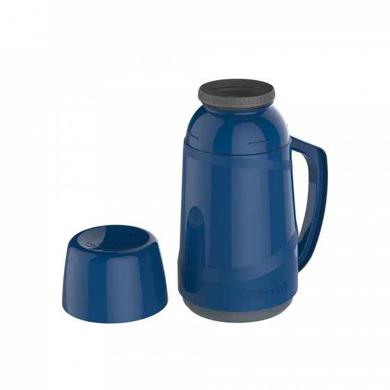 GARRAFA TERMICA CRISTAL 500ML AZUL - Soprano