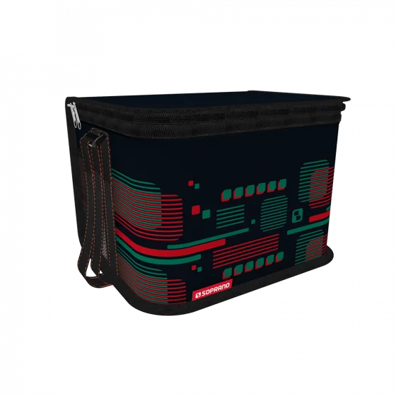 BOLSA TERMICA POP C/ALCA 6L VERMELHA - Soprano